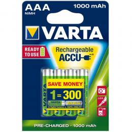 Аккумулятор VARTA AAA 1000 BL4 (40)